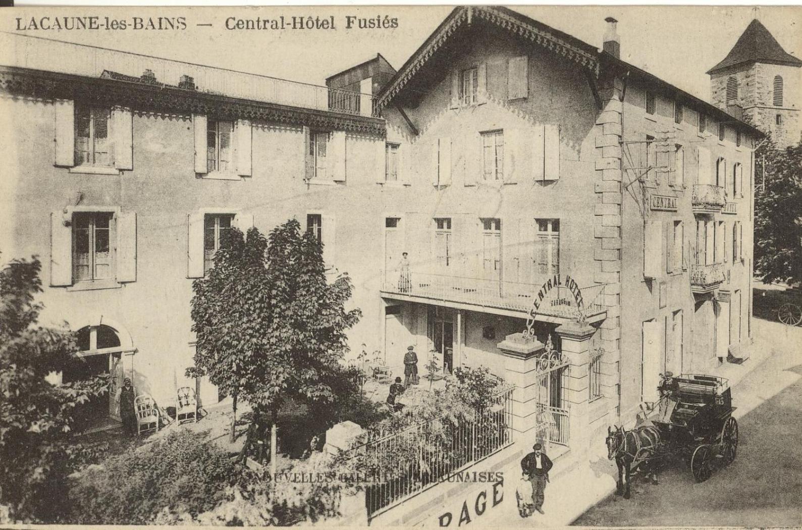 Logis Le Relais De Fusies Lacaune Exterior foto